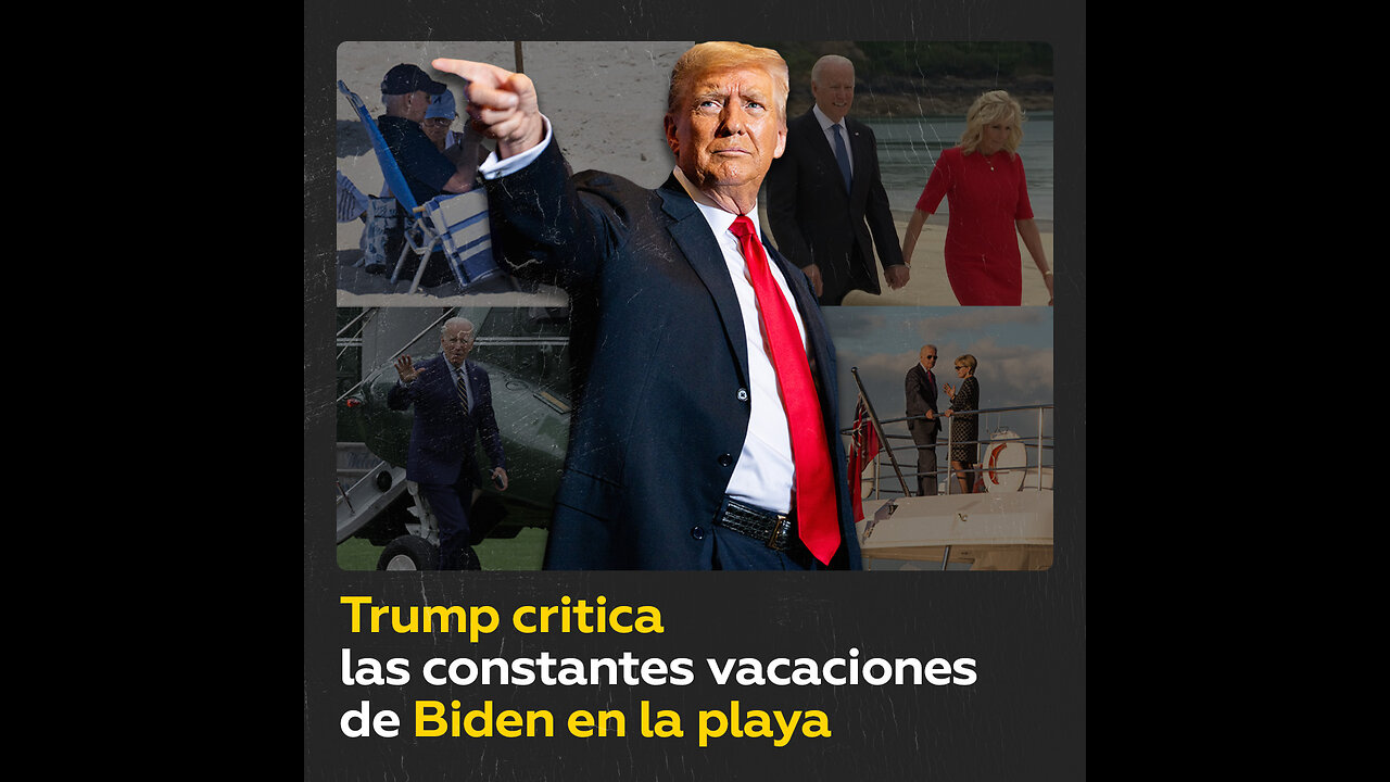 Trump arremete contra Biden en un discurso de campaña