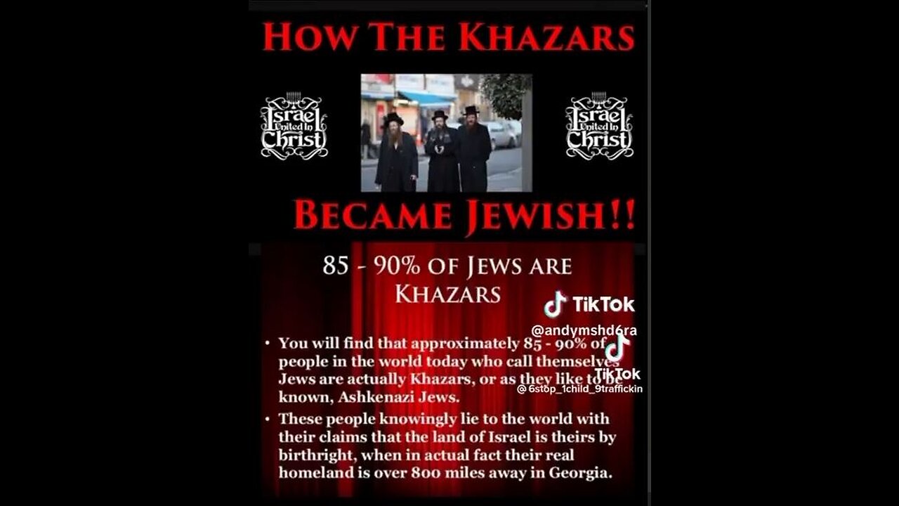 Jews are Khazarian