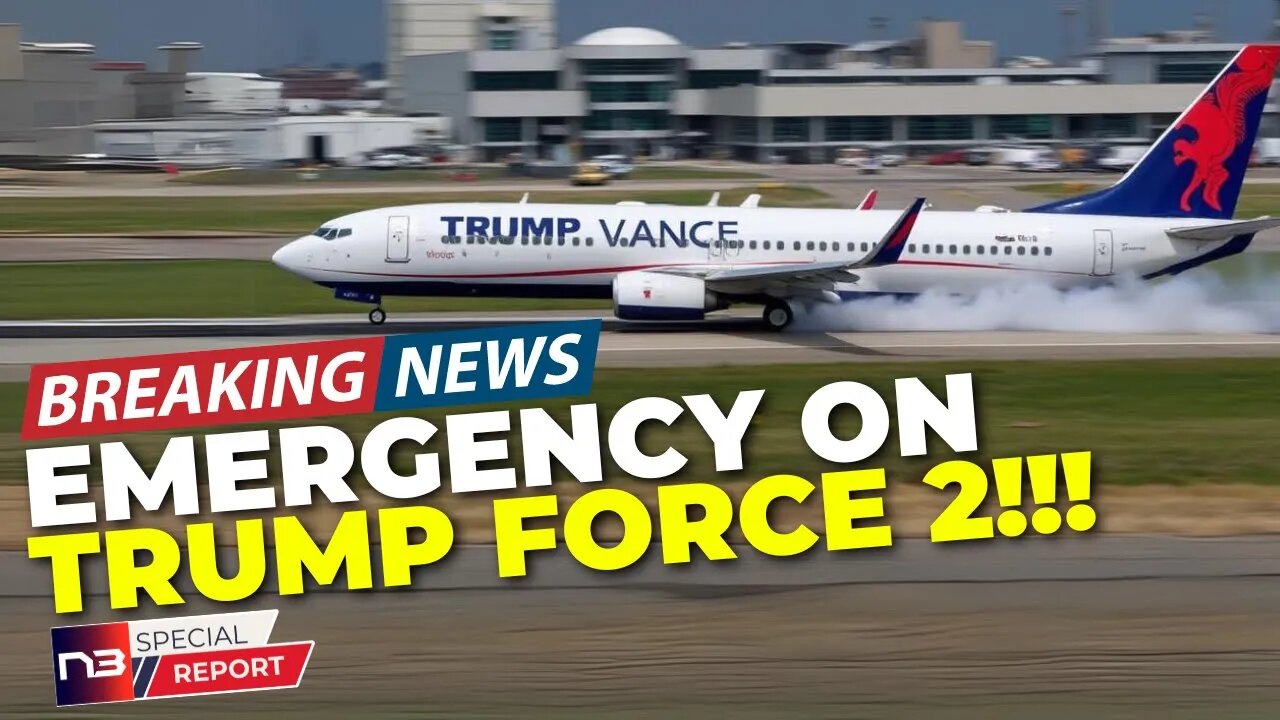 🔥 BREAKING: Trump Force Two Emergency! Vance's Miraculous Escape! 🔥