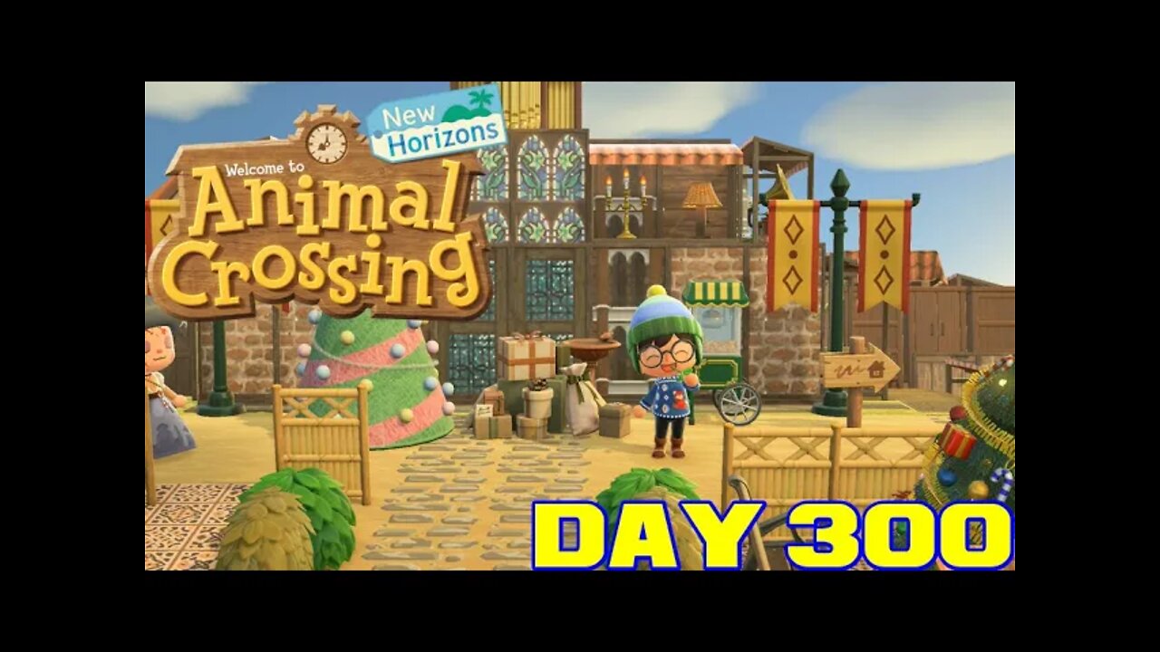 Animal Crossing: New Horizons Day 300 - Nintendo Switch Gameplay 😎Benjamillion