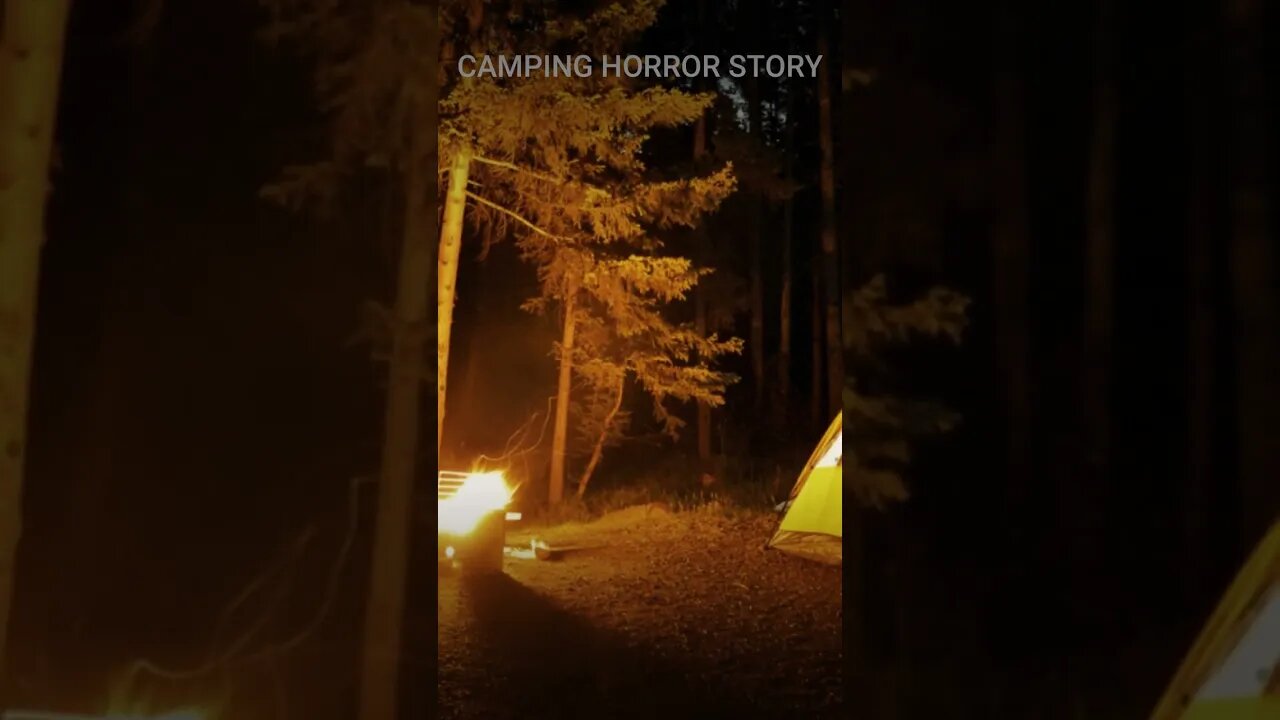 Night Camping Real Horror Story #reels #shorts #ghost