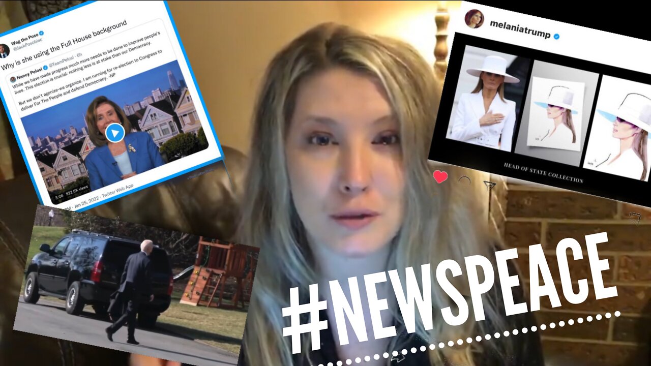 1-26-22 NEWS PEACE: FAKE WHITE HOUSE, TRUCKERS TO THE RESCUE, WAR?, BIDEN CRIME FAMILY