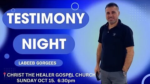 Testimony of Labeeb Gorgees - Oct 15 PM, 2023