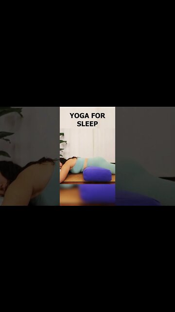 Yoga #shorts For Sleep, Restorative with Rachel Katz, Full Video in Comments