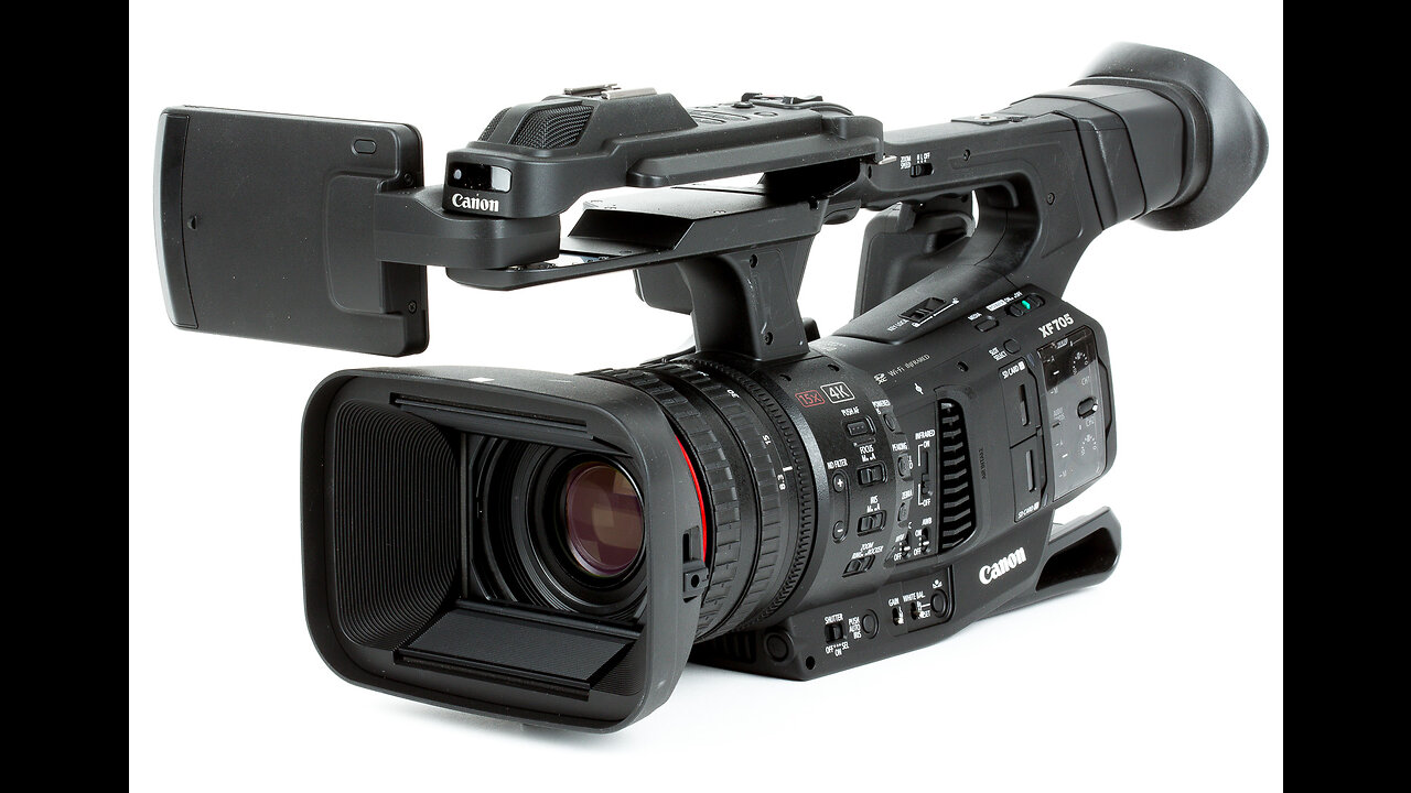 Cross kick Studio Films Cannon XF705 video Camera