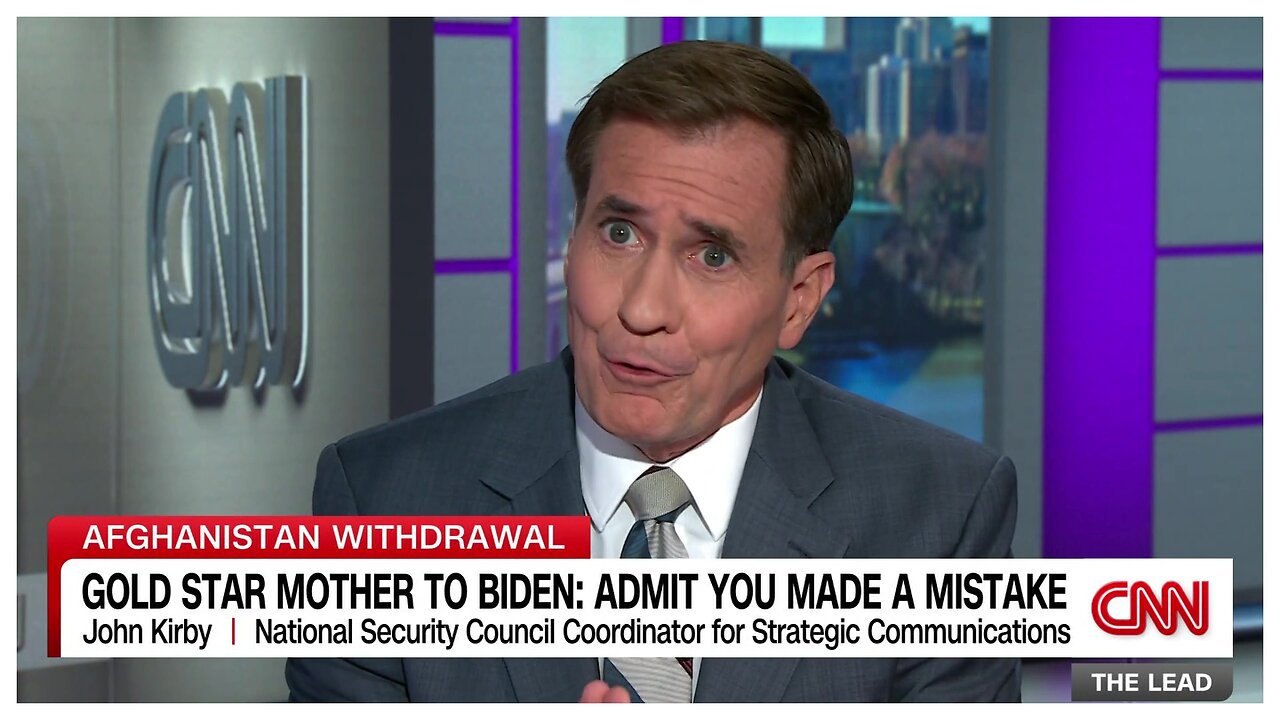 John Kirby responds to Gold Star Mother, 'unpreventable' + Joe Biden's Botched Withdrawal FLASHBACK