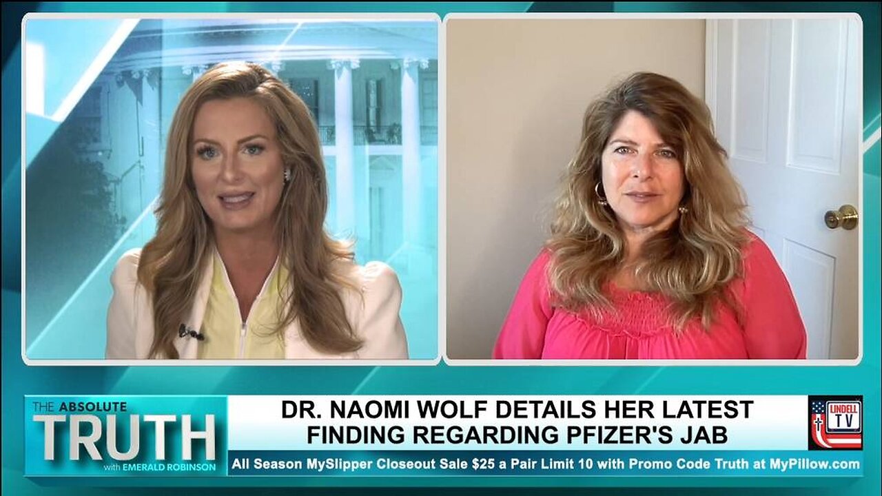 DR. NAOMI WOLF DETAILS HER LATEST JAW-DROPPING FINDINGS REGARDING PFIZER'S COVID JAB