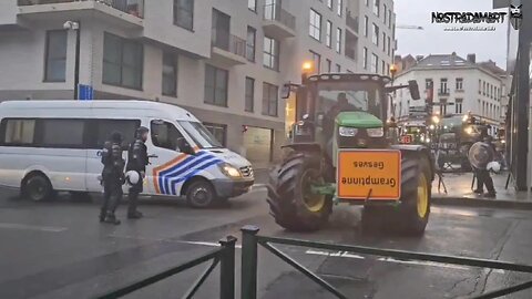 Les Agriculteurs européens en colère - Parlement européen ROUND 2