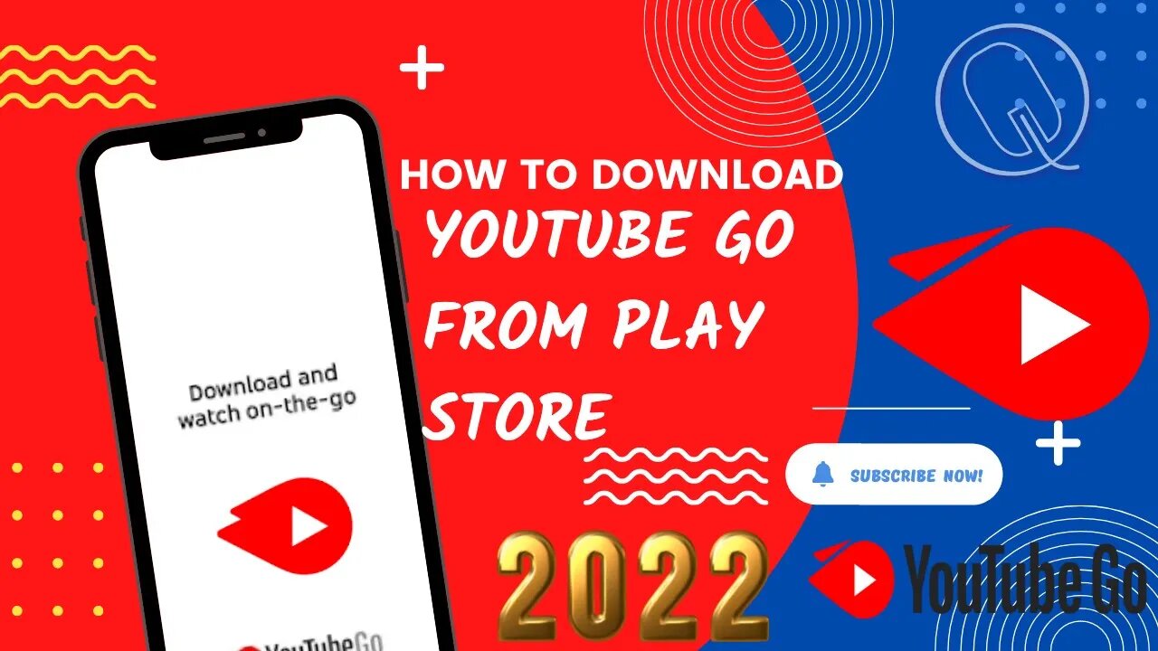 How to download YouTube go from play store in 2022||YouTube go apk #qisaqtech