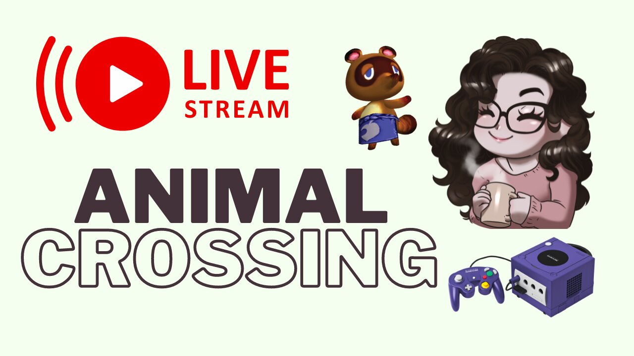 Playing Animal Crossing for the first time! [Gamecube Version] 🦁 ✧ Check out my Ko-Fi!