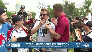 '(My) first word was Avs': Friends ready to welcome Avalanche to Civic Center Park