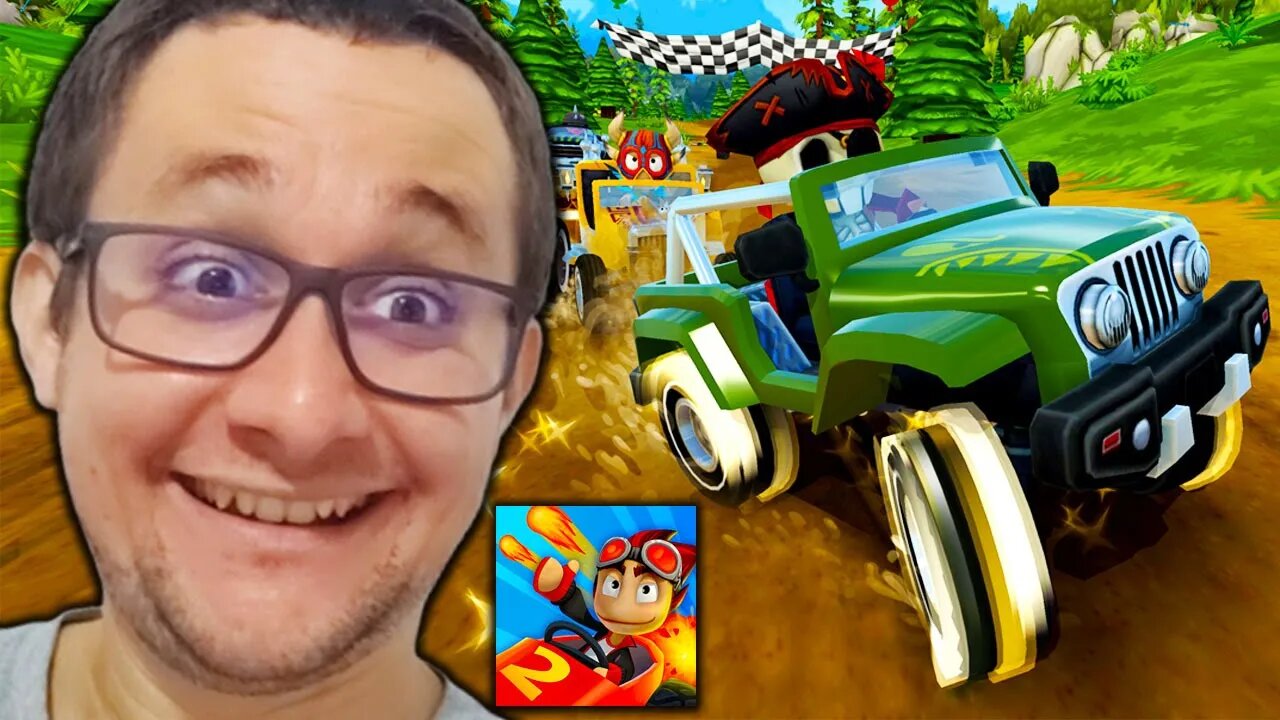 Beach Buggy Racing 2 evoluiu tudo que era bom no primeiro