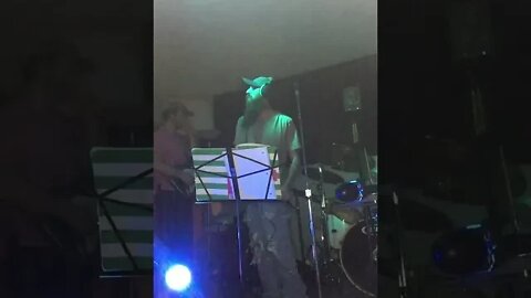 Hitting cymbals for no reason