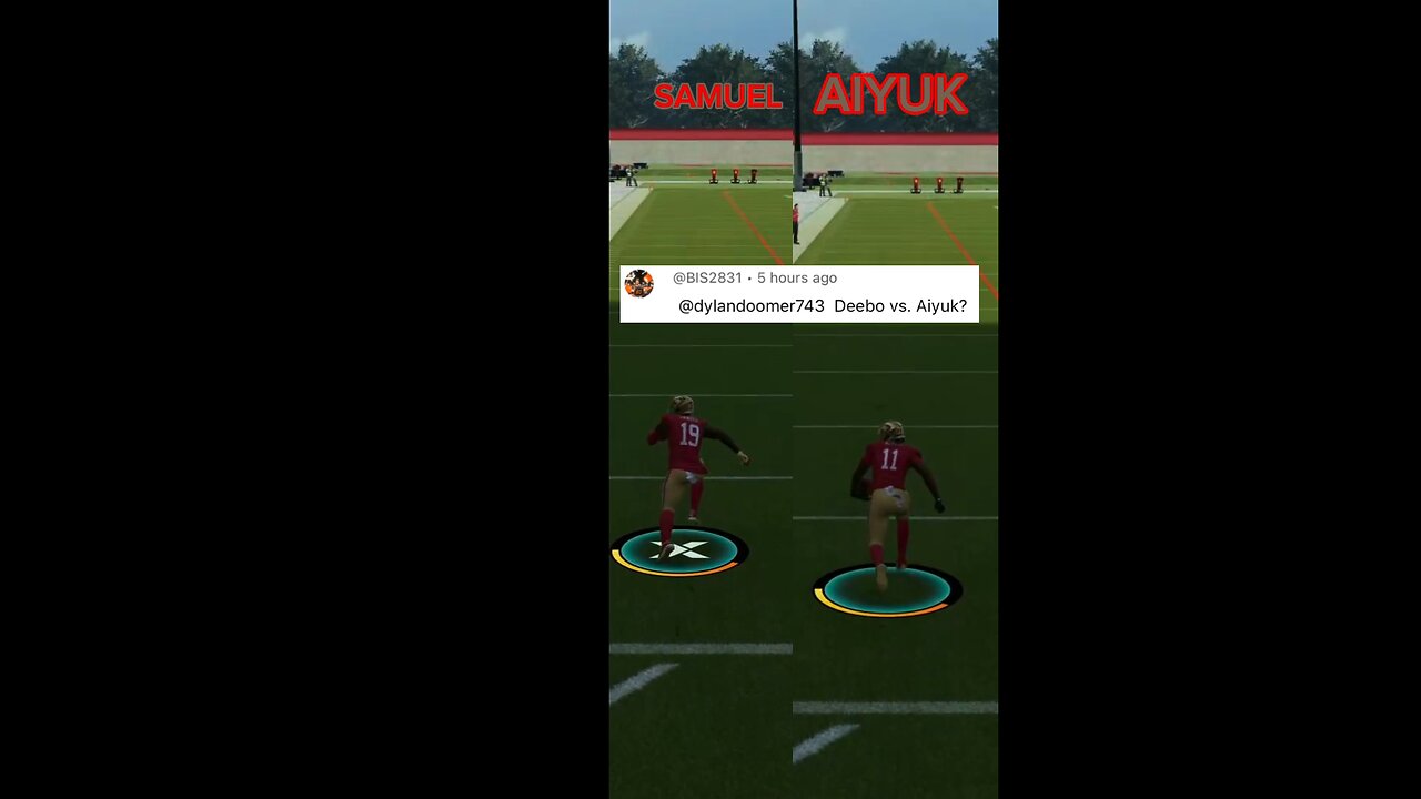 DEEBO SAMUEL vs BRANDON AIYUK