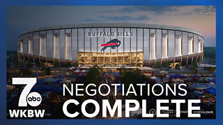 New Bills' stadium deal sign, negotiations complete