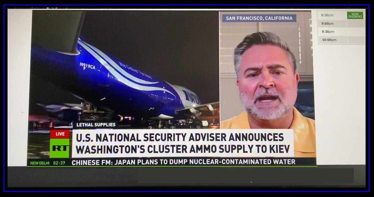 US Deployment of Cluster Bombs - Crimes Against Humanity | Lt Scott Bennett