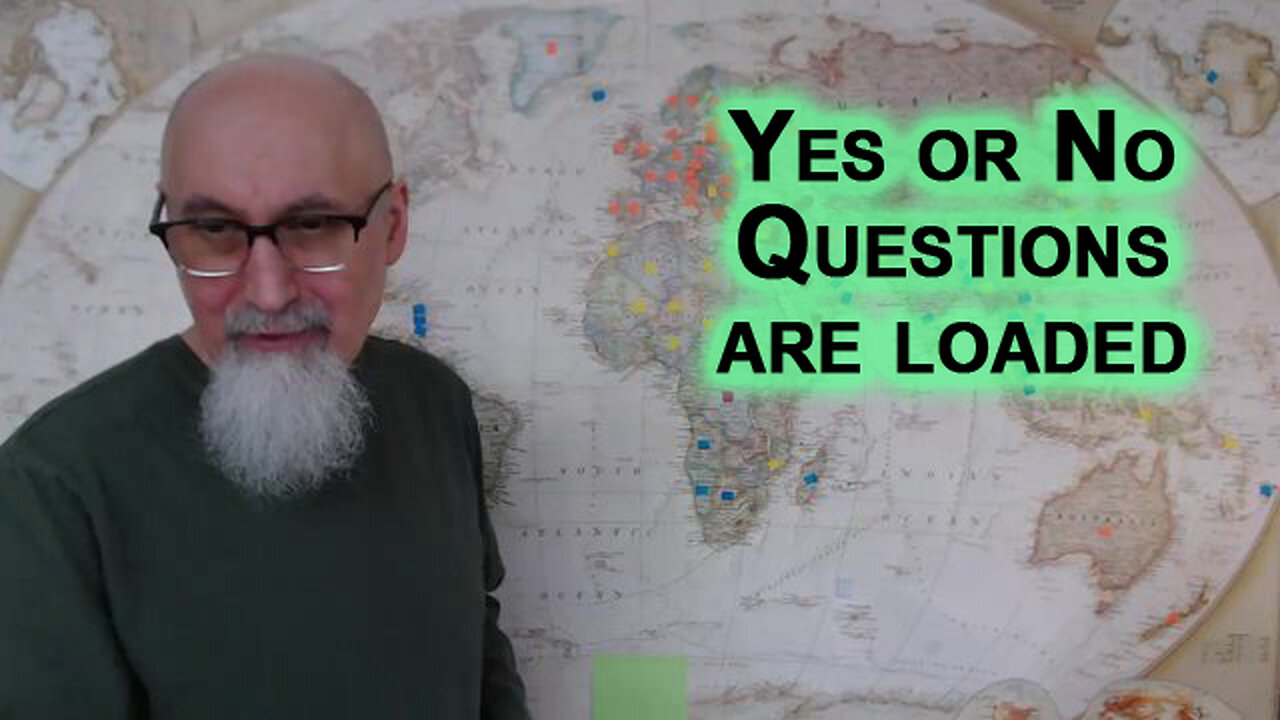 Humans Are Not Binary, Not Zeros & Ones, We Are Quantum Beings: Yes or No Questions Are loaded