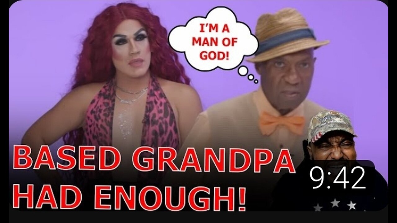BASED Grandpa WALKS OFF SET After Finding Out He Has To Dance With Drag Queen