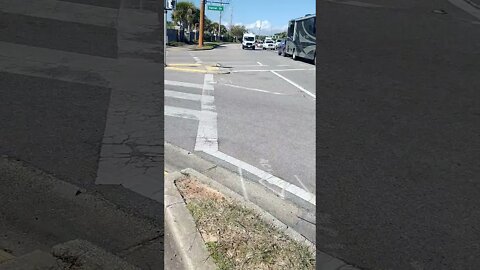 A truck tried to hit me. Gang Stalking Perp Walk 11/17/2021