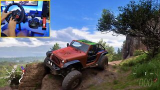 JEEP TRAILCAT - FORZA HORIZON 5 OFFROAD - Steering Wheel + Shifter G29