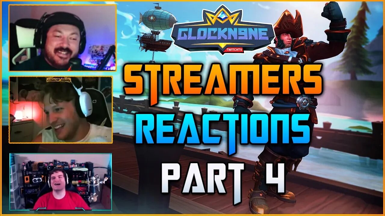 Streamers Reaction 4 | Gl0ckN9ne