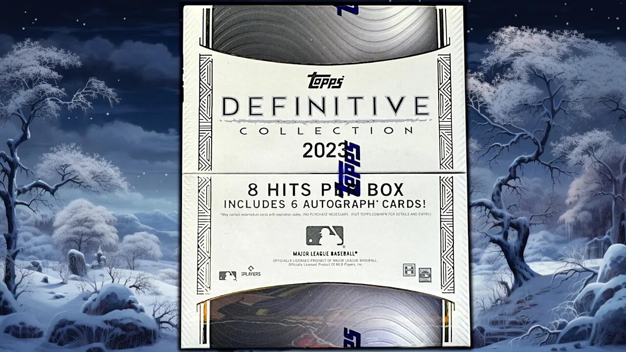 Special Edition Tuesday Mixer 2023 Topps Definitive Baseball Cards Boxes