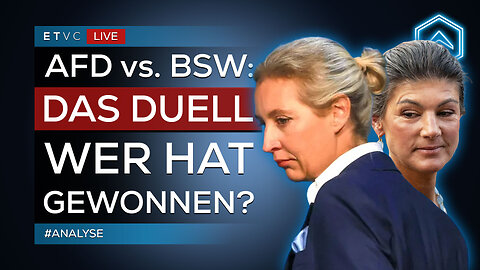 🟥 LIVE | WEIDEL vs. WAGENKNECHT - Wer hat GEWONNEN? | #ANALYSE