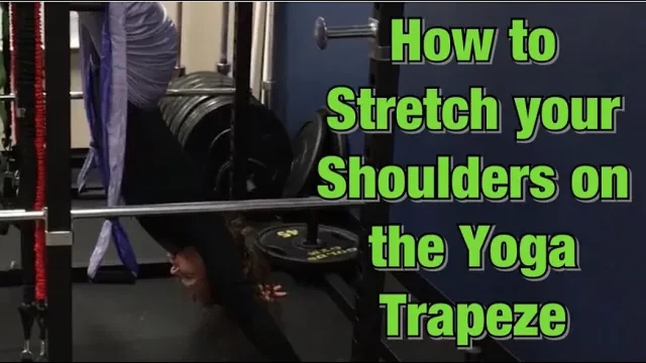 How to Stretch your Shoulders on the Yoga Trapeze | Dr K & Dr Wil