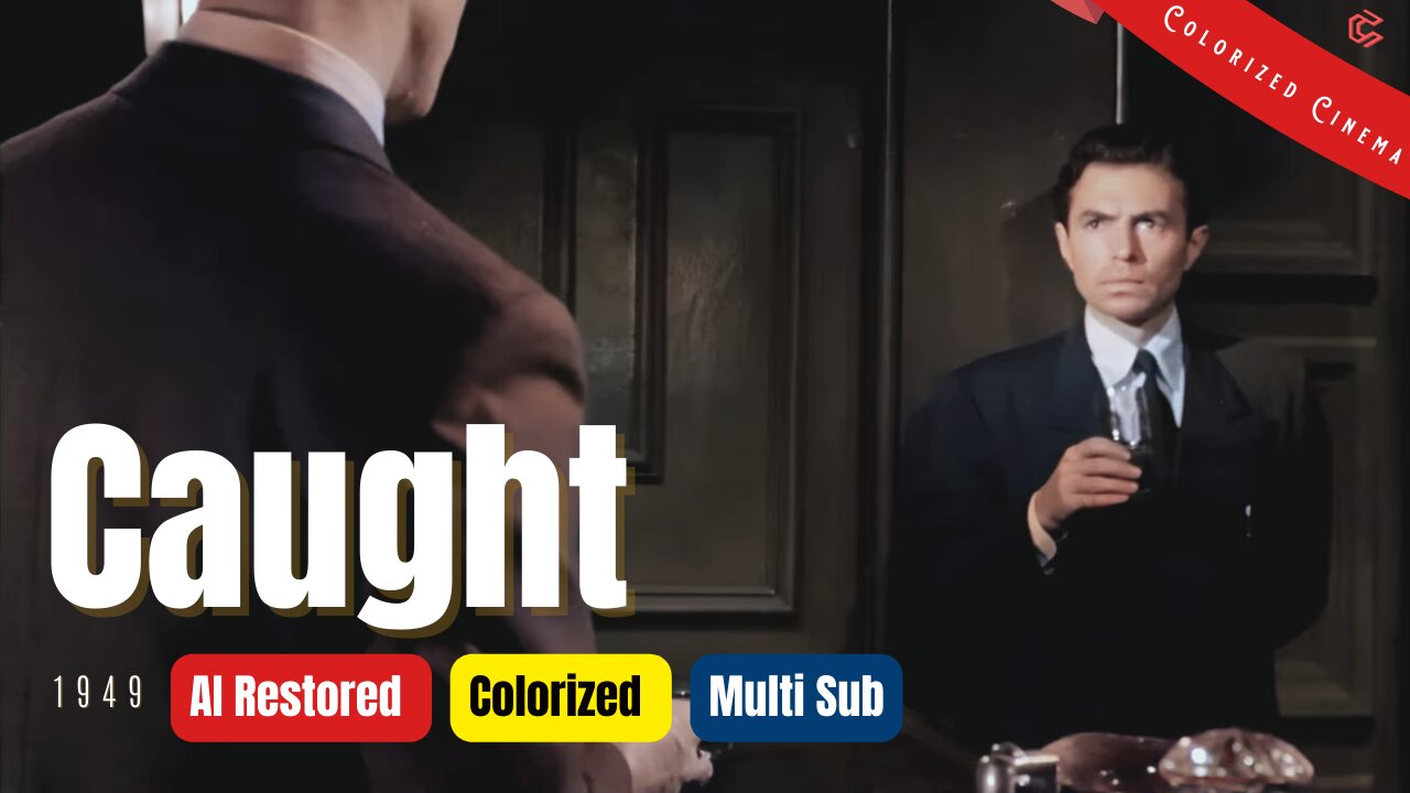 Caught (1949) | Colorized | Subtitled | James Mason, Barbara Bel Geddes, Robert Ryan | Film Noir