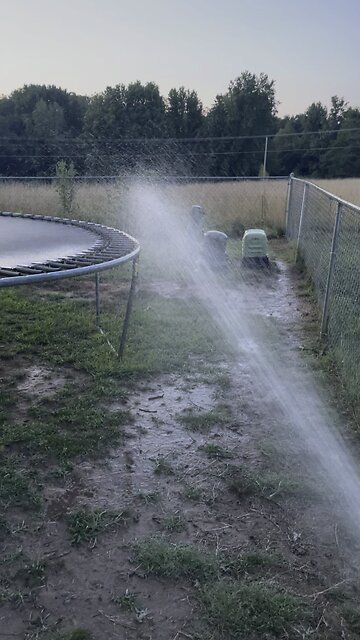 Therapeutic Lawn Watering