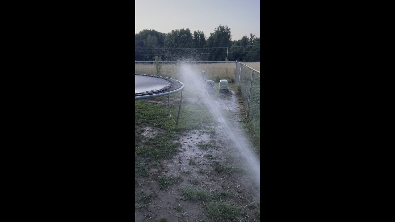 Therapeutic Lawn Watering