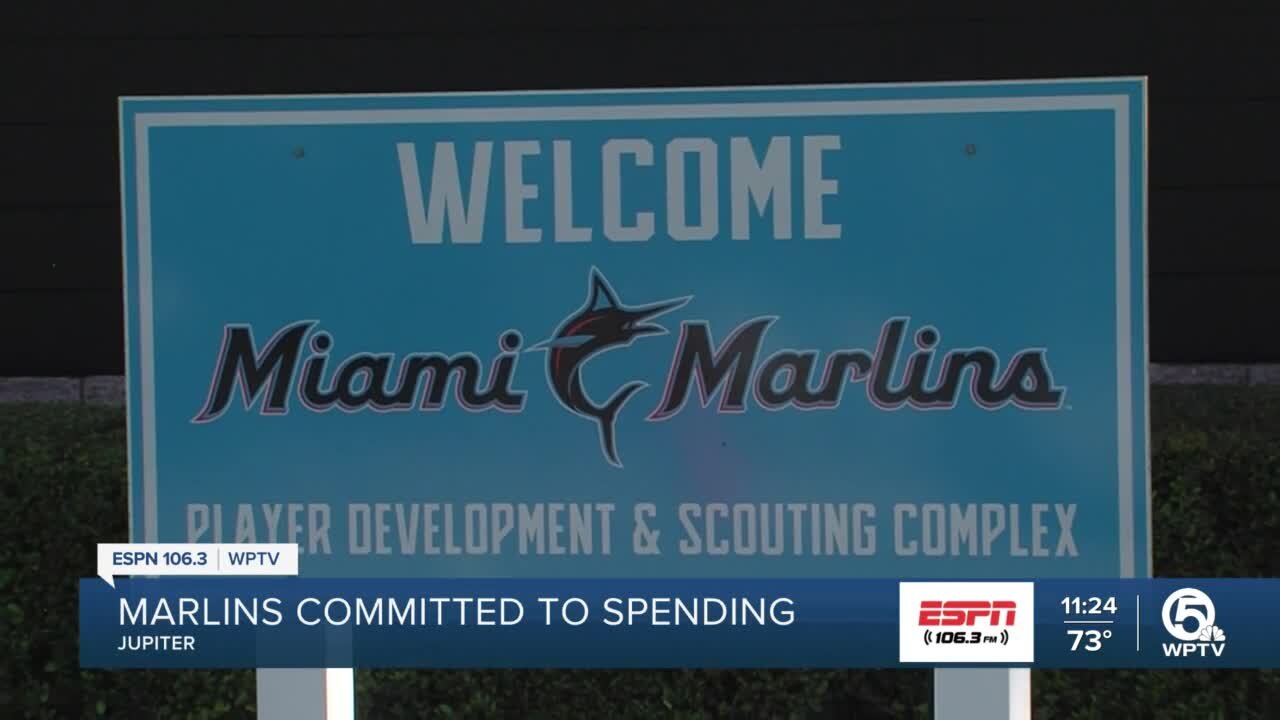 Marlins committing to spending to improve roster