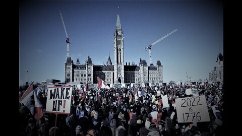 CONVOY TO OTTAWA - LIVE WEDNESDAY 2022 Truckers For Freedom STATE Of EMERGENCY