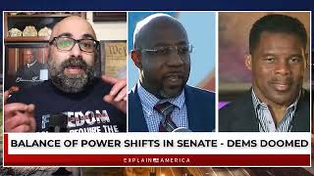 Democrats Get Devastating Senate News Balance - Of Power Has Shifted