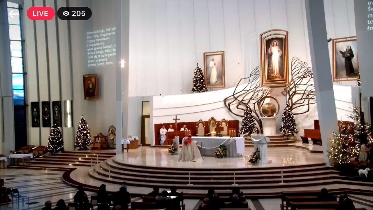 New Years Eve 31/12/2022 3 pm Poland : Jesus Hour of Mercy:Crakow Lagiewniki