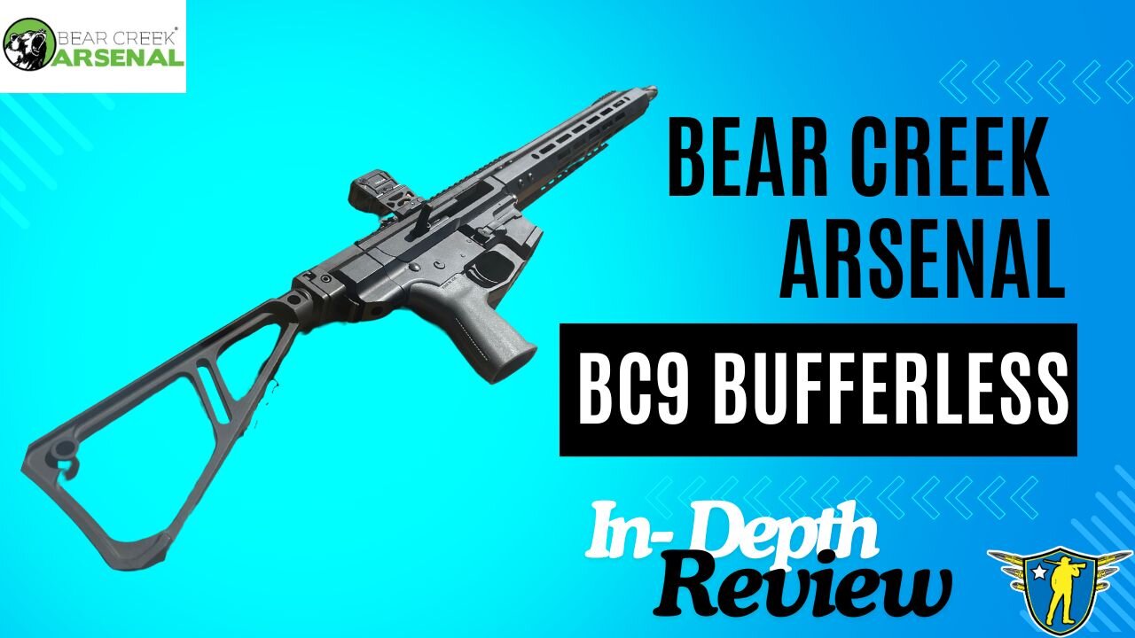 Bear Creek Arsenal BC9 Bufferless 16inch Rifle In Depth Review !!