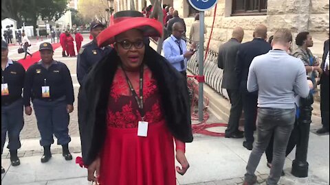 Glamour on the red carpet at #SONA2019 (odX)