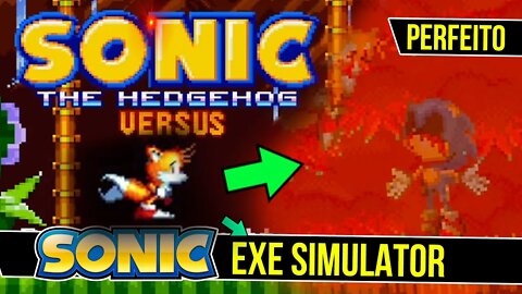 Jogo mais CRUEL do Sonic 😈 | Sonic exe SIMULATOR #shorts