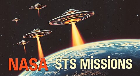 NASA STS footage catches multiple UFO's on film
