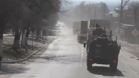 Russian Forces Delivered Humanitarian Aid To Izyum, Kharkov Region, Over 45 Tons Was Delivered!