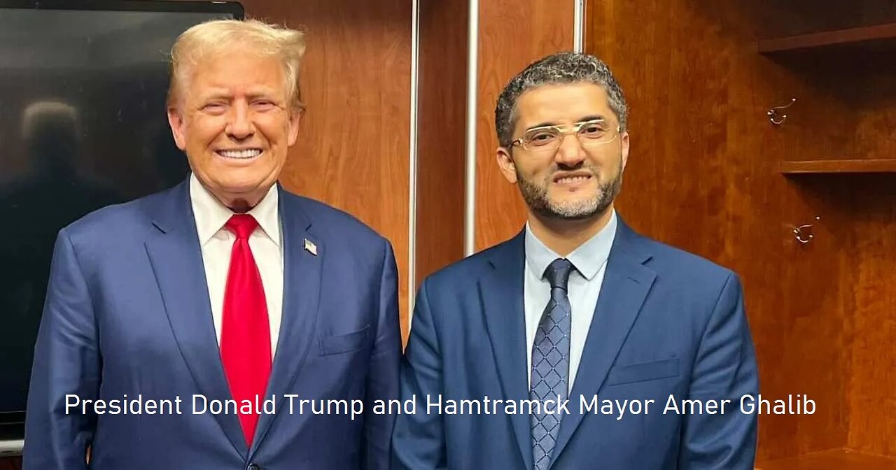 MICHIGAN: Democratic Muslim Hamtramck Mayor Amer Ghalib Endorses President Trump