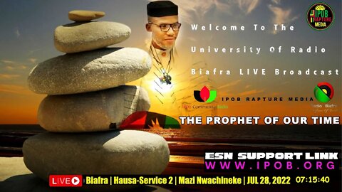 Welcome To The University Of Radio Biafra | Hausa-Service 2 | Mazi Nwachineke | JUL 28, 2022