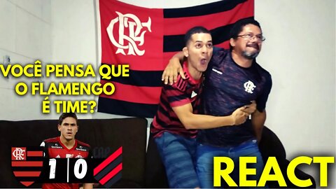 CLASSIFICADOS | REACT ATHLETICO PR 0 X 1 FLAMENGO | COPA DO BRASIL 2022