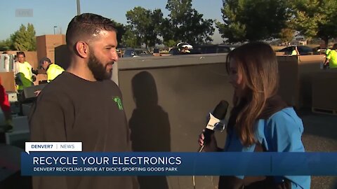 Denver7 Electronics Recycling Drive, Sept 18 Live at 7AM Interview with Nidal Allis