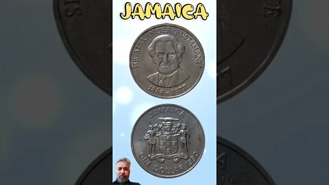 Jamaica 1 Dollar 1990.#shorts #education #coinnotesz