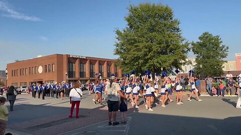 2023 Drew County Fair Parade 10/03/23 Monticello Arkansas High School Marching band