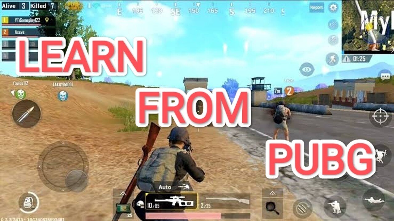 There is a lot to learn from PUBG.