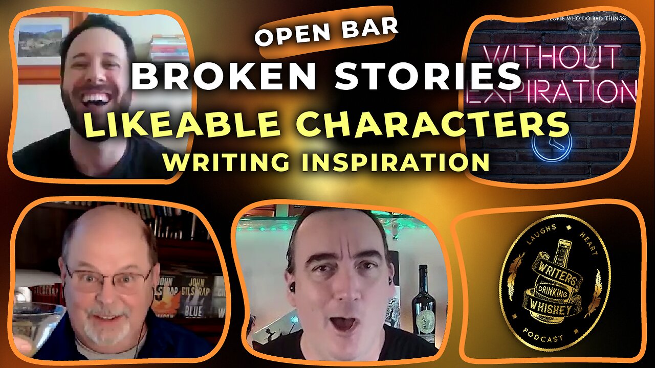 Broken stories and likeable characters | author panel hosted by William R. Hincy