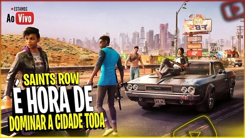 SAINTS ROW - O Início da Gameplay em Portugês PT - BR Dominando toda Cidade