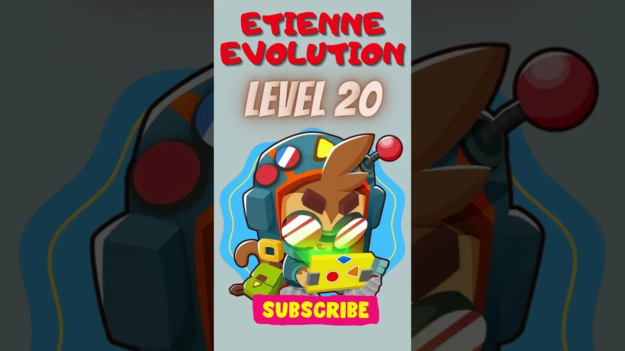 Etienne Evolution / Bloons TD 6 #Shorts